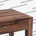 Wooden Galaxy Rosewood Study Desk with a Practical Work Surface – Brown Finish - Image 5