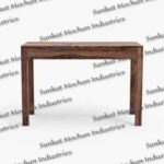 Wooden Galaxy Rosewood Study Desk with a Practical Work Surface – Brown Finish - Image 3