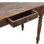 Wooden Galaxy Rosewood Study Desk with a Practical Work Surface – Brown Finish - Image 4