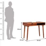 Wooden Galaxy Rose Wood Study Desk with a Practical Work Surface - Image 6