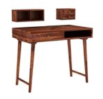 Wooden Galaxy Rosewood Study Desk with 3 Drawer (Color 13) – Premium Quality - Image 3