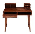 Wooden Galaxy Rosewood Study Desk with 3 Drawer (Color 13) – Premium Quality - Image 7