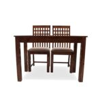 Wooden Galaxy Rosewood Study Desk with a Practical Work Surface – Brown Finish - Image 2