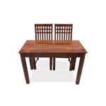 Wooden Galaxy Rosewood Study Desk with a Practical Work Surface – Brown Finish - Image 3