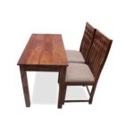 Wooden Galaxy Rosewood Study Desk with a Practical Work Surface – Brown Finish - Image 6