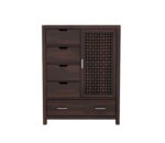 Wooden Galaxy Solid Sheesham Wood Chest of Drawers – Diseny Honey Finish - Image 3