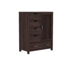 Wooden Galaxy Solid Sheesham Wood Chest of Drawers – Diseny Honey Finish - Image 5