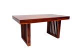 Wooden Galaxy Solid Sheesham Wood Dining Table Set with 7 Piece (Design 01) - Image 4