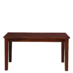 Wooden Galaxy Solid Sheesham Wood Dining Table Set with 6 Piece (Design 02) - Image 6