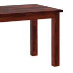 Wooden Galaxy Solid Sheesham Wood Dining Table Set – Natural Finish - Image 6