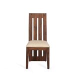 Wooden Galaxy Solid Sheesham Wood Dining Table Set – Natural Finish - Image 3