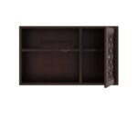 Wooden Galaxy Solid Sheesham Wood Bookshelf with 1 Drawer (Design 18) - Image 5
