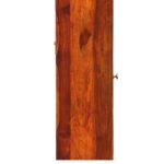 Wooden Galaxy Solid Sheesham Wood Bookshelf with 1 Door (Design 02) - Image 6