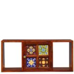 Wooden Galaxy Wood Bookshelf with 5 Shelf – Brown Finish – Premium Quality - Image 6
