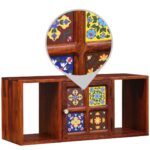 Wooden Galaxy Wood Bookshelf with 5 Shelf – Brown Finish – Premium Quality - Image 7