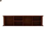 Wooden Galaxy Solid Sheesham Wood Bookshelf with Open Storage Shelves - Image 5