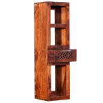Wooden Galaxy Wood Bookshelf with 3 Shelf – Brown Finish – Premium Quality - Image 6