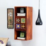 Wooden Galaxy Wood Bookshelf with 3 Shelf – Brown Finish – Premium Quality - Image 2