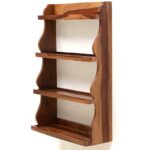 Wooden Galaxy Wood Bookshelf with 5 Shelf – Brown Finish – Premium Quality - Image 4