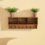 Wooden Galaxy Solid Sheesham Wood Bookshelf with Open Storage Shelves