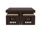 Wooden Galaxy Solid Sheesham Wood Coffee Table for Home & Office Use - Image 4