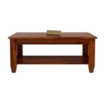Wooden Galaxy Solid Sheesham Wood Coffee Table for Home & Office Use - Image 4