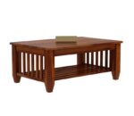 Wooden Galaxy Solid Sheesham Wood Coffee Table for Home & Office Use - Image 6