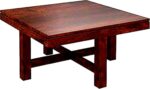 Wooden Galaxy Solid Sheesham Wood Coffee Table – Coffee Colour Finish - Image 3