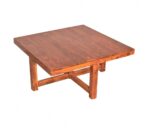Wooden Galaxy Solid Sheesham Wood Coffee Table – Coffee Colour Finish - Image 5