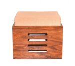 Wooden Galaxy Solid Sheesham Wood Coffee Table – Coffee Colour Finish - Image 6